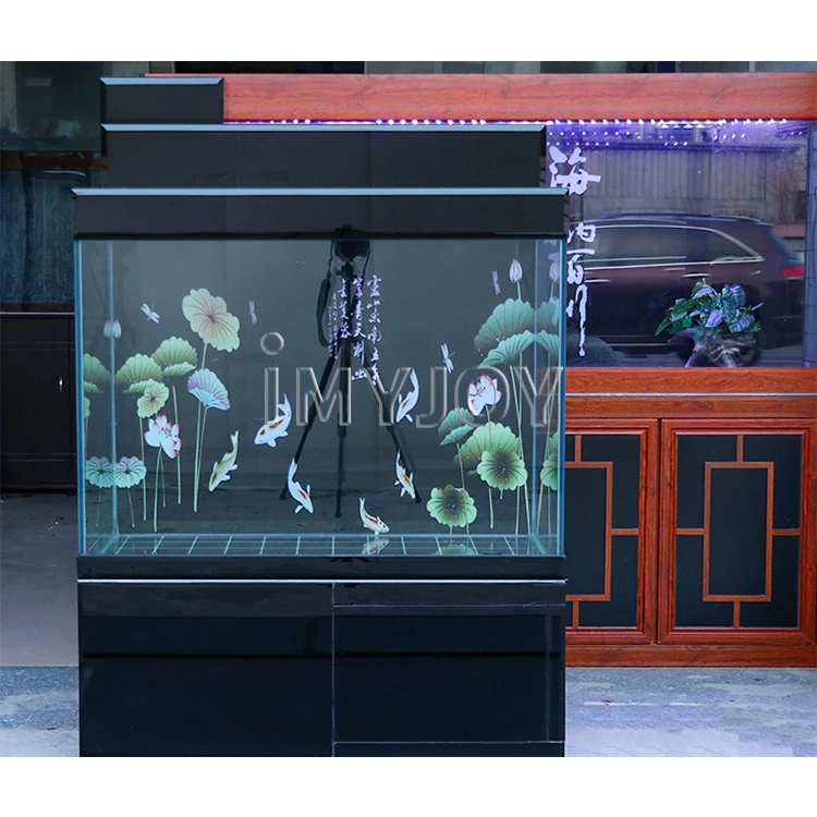 Черное крафт-стекло aquaponics аквариумные квадратные стеклянные