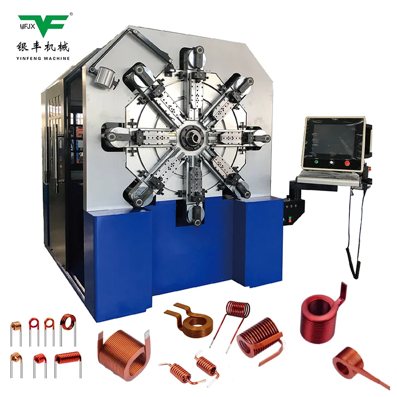 Customized choke coil inductor air coils with flat wire pfc trodial coil flat wire winding machine
