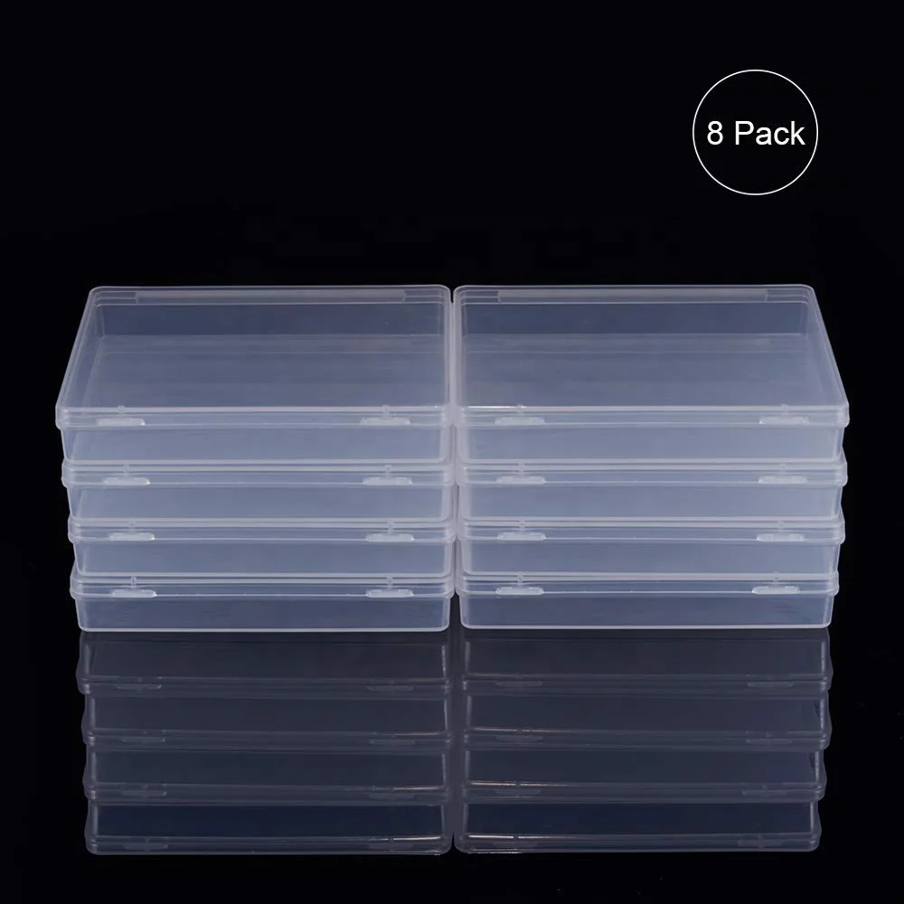 Factory Custom Clear Packing PP Plastic candy Box clear hard plastic pp boxes