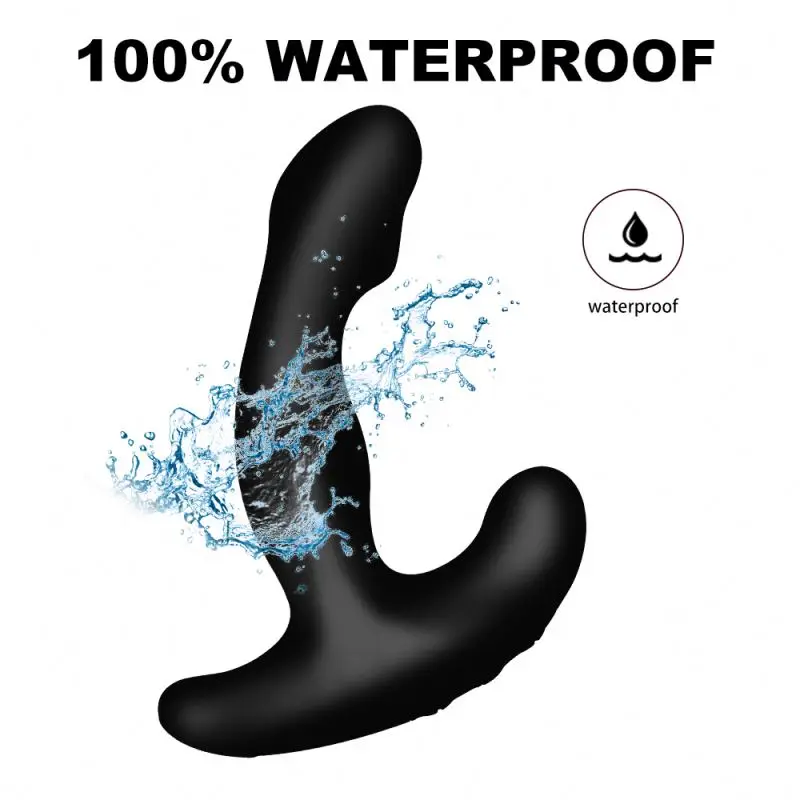 Silicone 9 Modes Male Prostate Massager Anal Plug Waterproof Butt Plug Anal Vibrator Sexy Toy Adult Sex Toys For Men