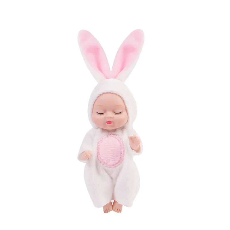 4.3 inch PVC reborn sleeping doll realistic lifelike new baby doll