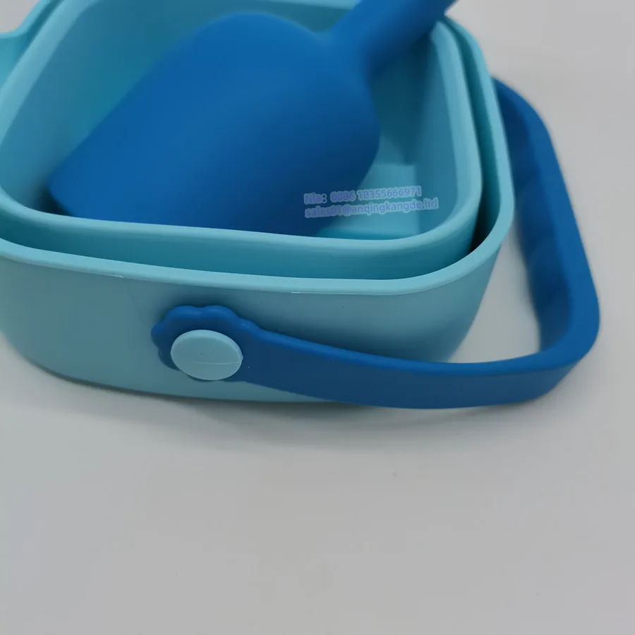 2022 NEW Silicone Foldable Bucket Spade Shovel Set  Silicone Beach Toys