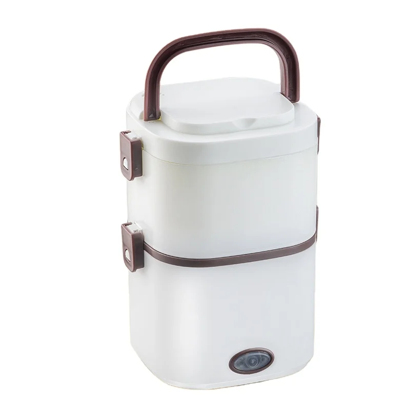 Automatic heating lunch box cooking dual wholesale electric lunch box plug insulation small rice cooker mini 1 person