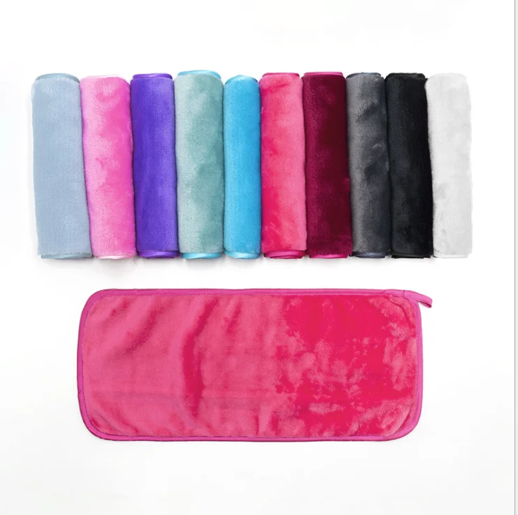 
XIAOAO Reusable beauty cleaning and supple cleansing Microfiber makeup remover towel cloth 