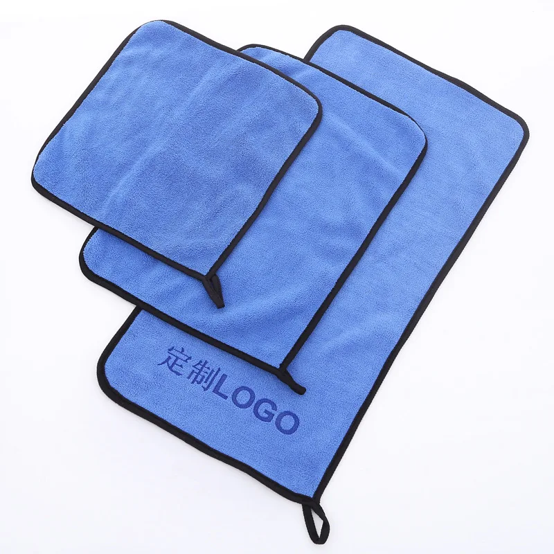 Custom high end micro fiber car towel super absorbent car drying towel microfiber 40cm x 40cm