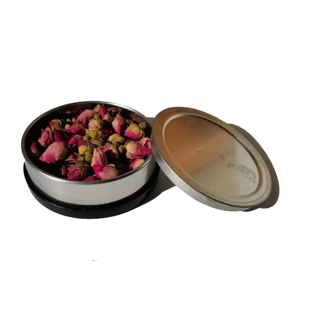 A Custom Cali 100ml 3.5g pressitin Tin can box 3.5g Tuna Packaging Can with Stickers Medical Labels