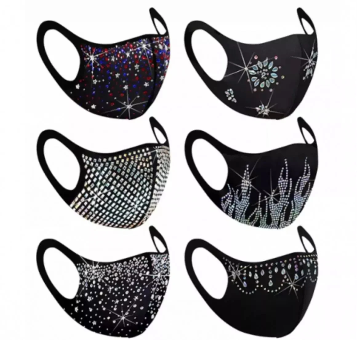 Новинка Маскировочная Маскировка для лица с кристаллами для вечеринки Красочные Блестки Маскировка