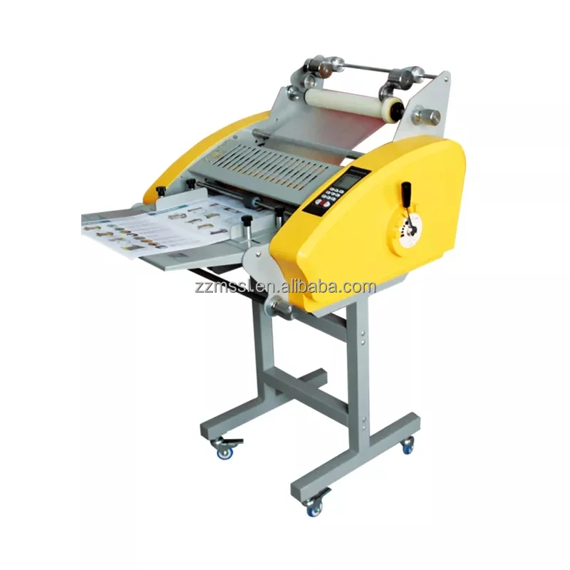 Automatic Office Equipment Sheet Feeding Laminator Hot Laminating Machine Bopp Hot Film Laminating Machine