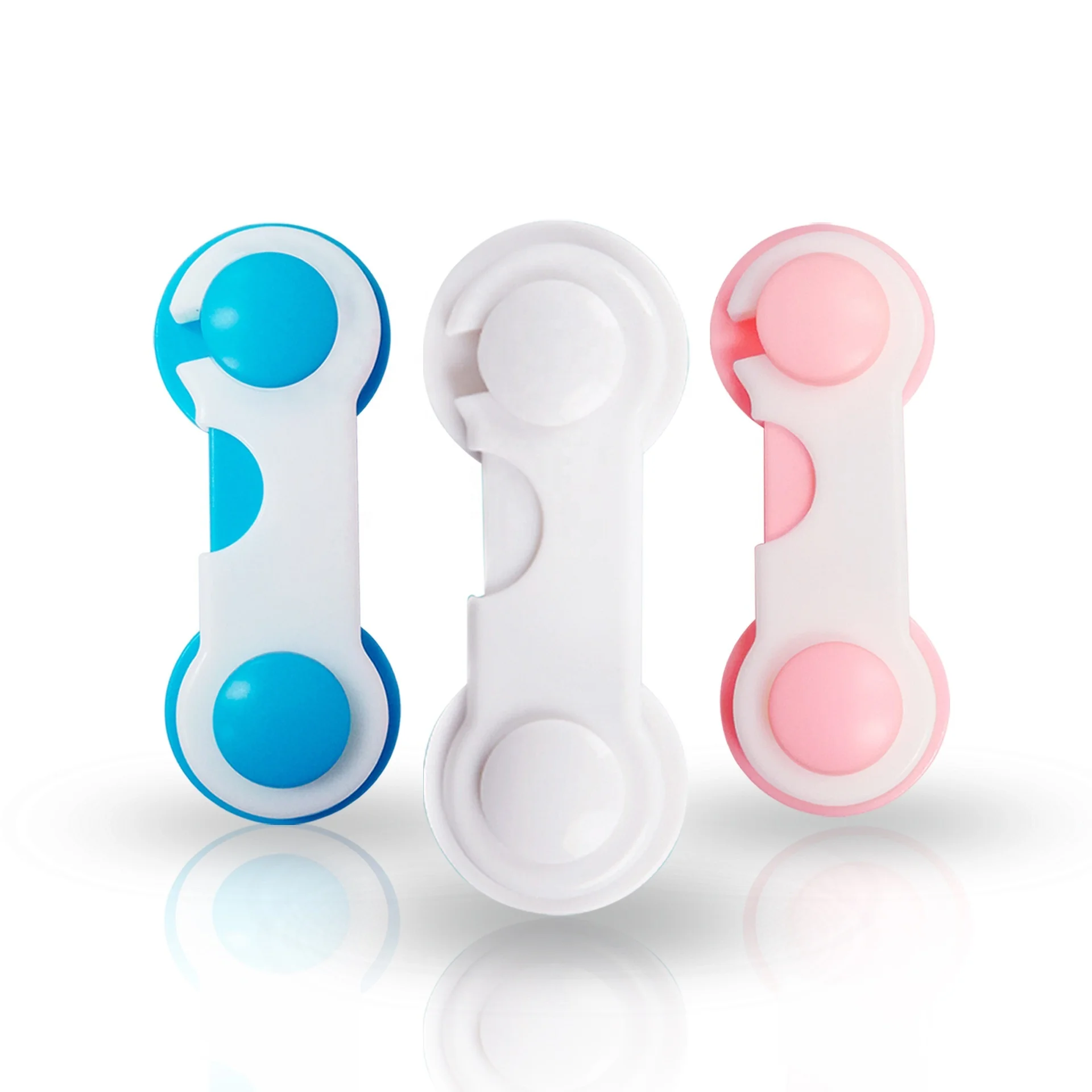 Baby Safety Cabinet Locks  Child Safety Locks Baby Proofing Cabinet Kitchen System with Strong Adhesive Tape