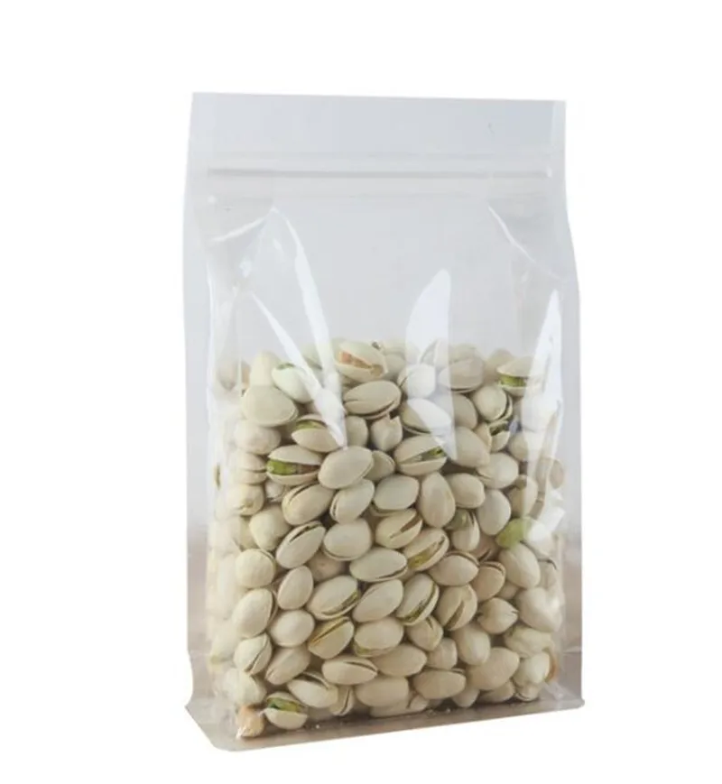 2024 Water proof private label plastic custom zip lock bags for t shirts 16x26cm