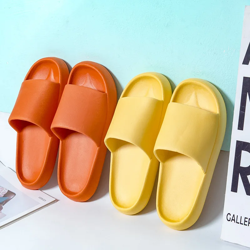 3.2 CM Sole Beach Summer Eva With Charm Pins Soft Ladies Men Women Fashion Lychee Air Bubble Slides Slippers