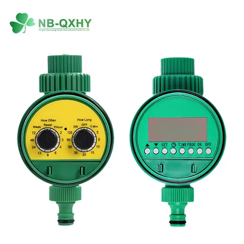 plastic outdoor water-proof smart green water timer Garden Hose timer Automatic irrigation water timer