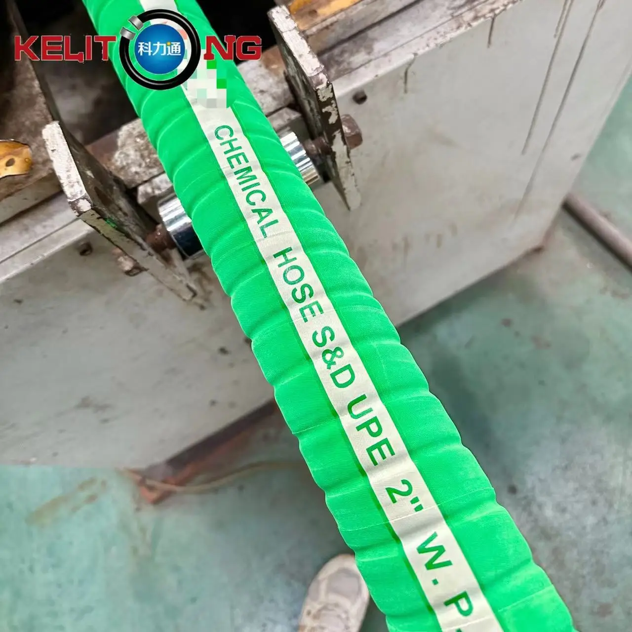 Chemical Rubber Hose EPDM Multi-purpose Chemical Green Hose To Transport Beer Beverage Milk Food Grade Rubber Pipe
