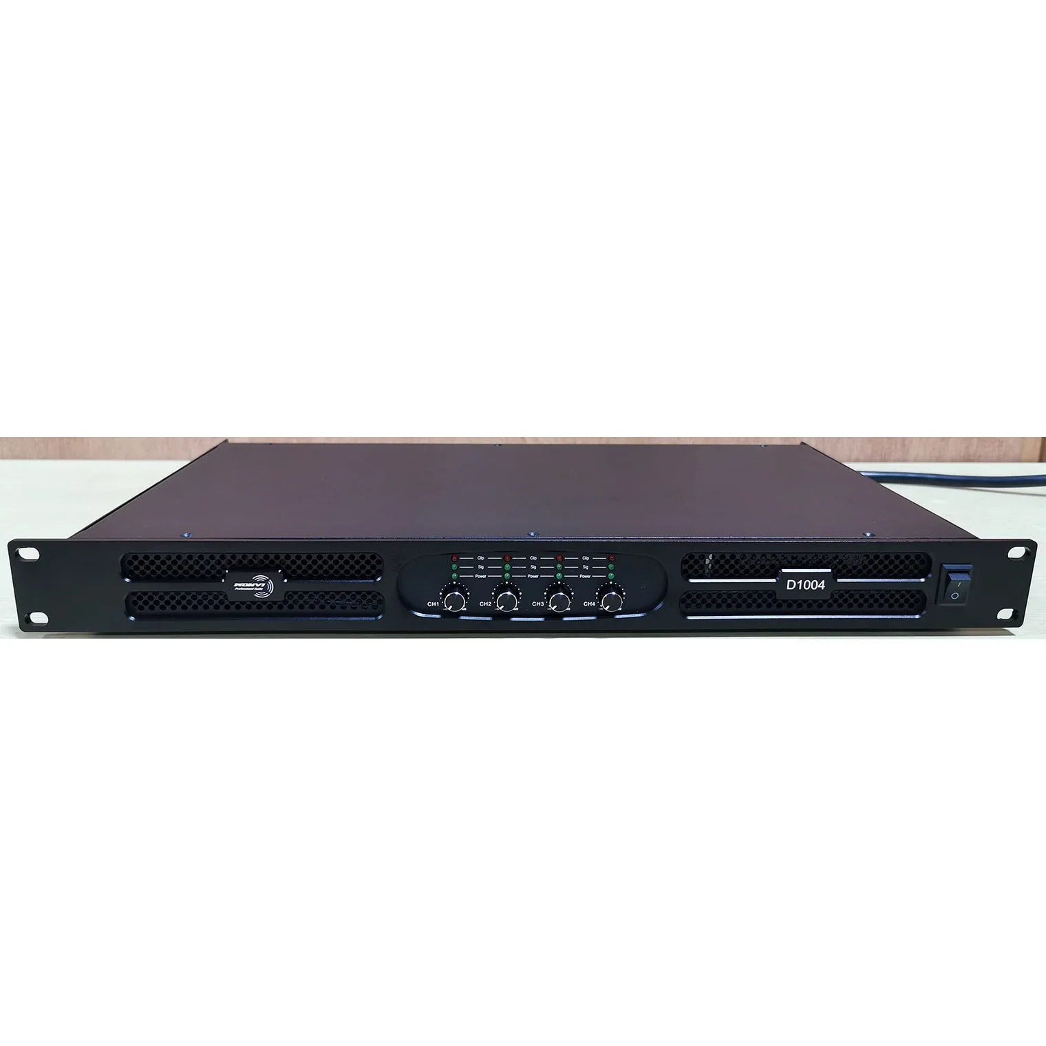 D1004 4 канала класса d 1u Профессиональный цифровой аудио звук 3000w усилитель мощности с