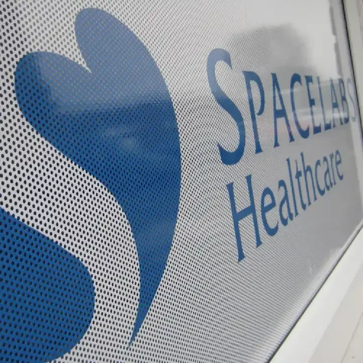 High Quality Perforated Vinyl Window Graphic One Way Vision Car Sticker