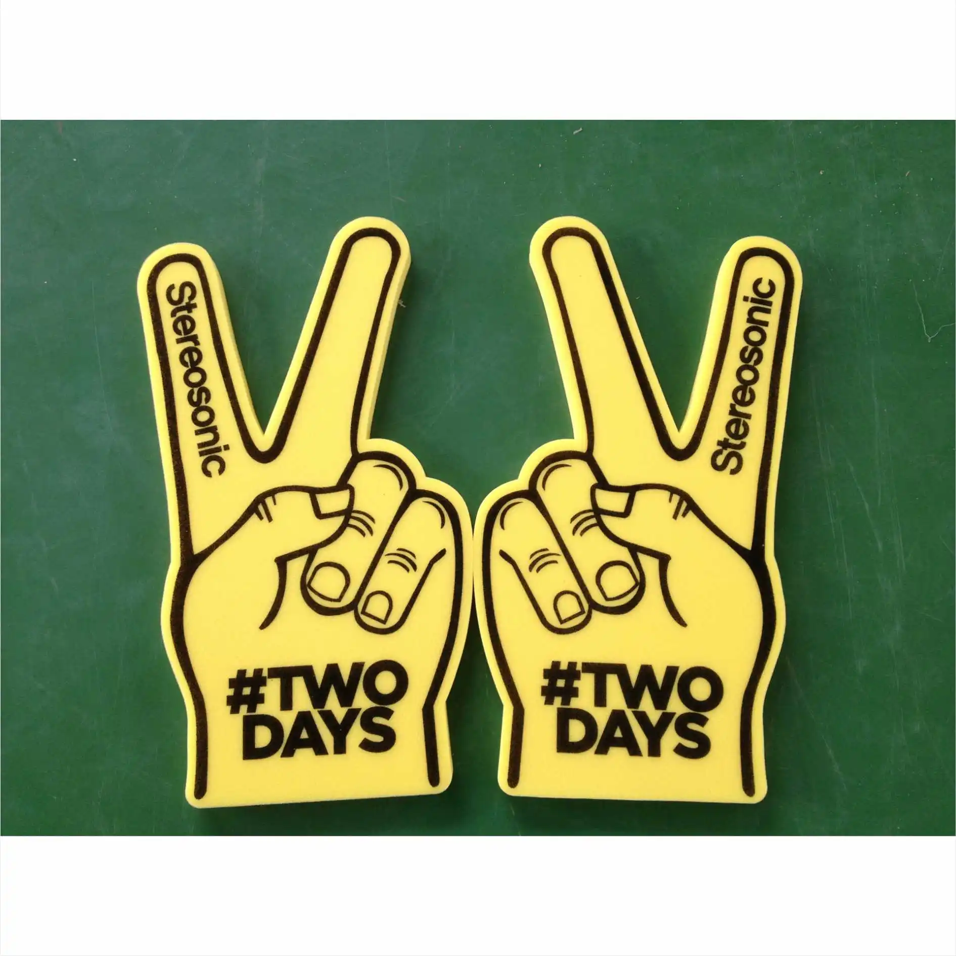 Новое поступление гигантская губчатая рука с логотипом на