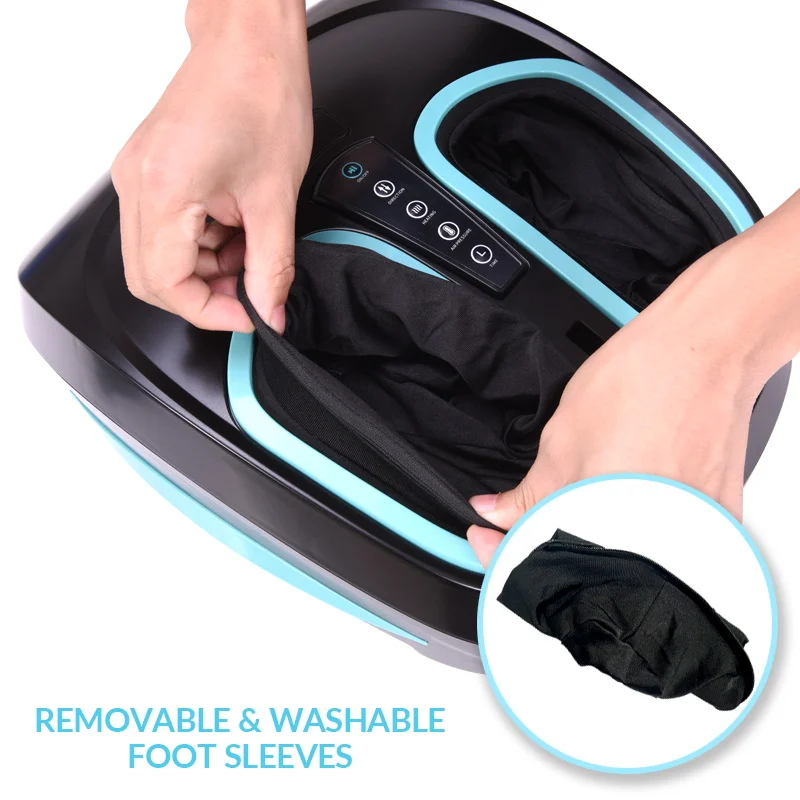 TUDEEN Smart Electric Automatic Foot Muscle Massager Shiatsu Massage Vibrator Machine With Remote Control