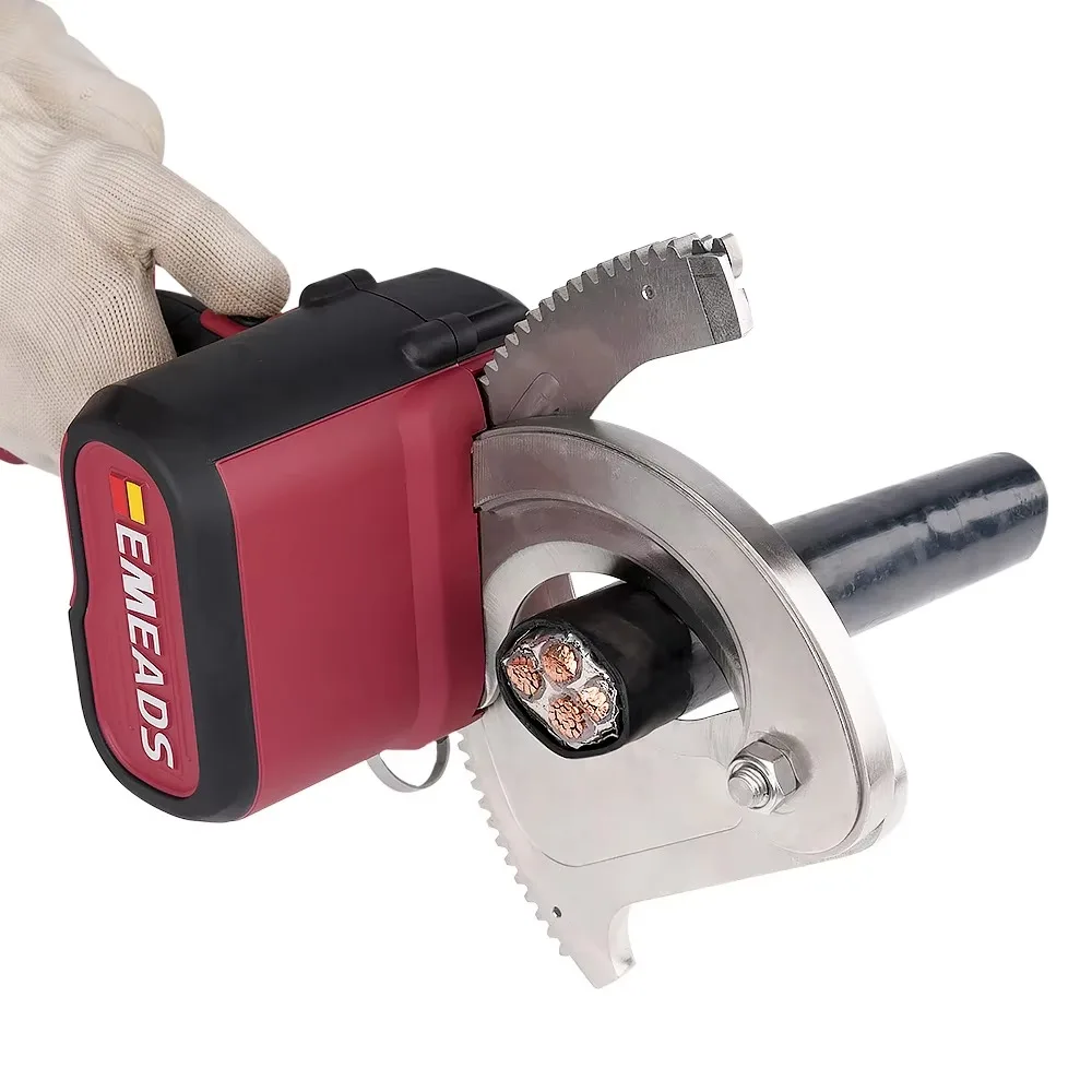 Emads EMS-85 Red Cable Cutter Hydraulic Electric Tool for Aluminum Copper Cable