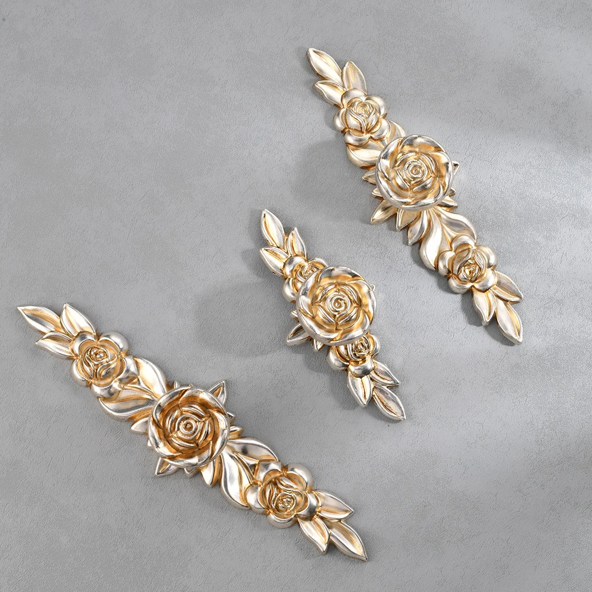 A variety of styles of American antique silver furniture handle accessories European cabinet handle for wardrobe door