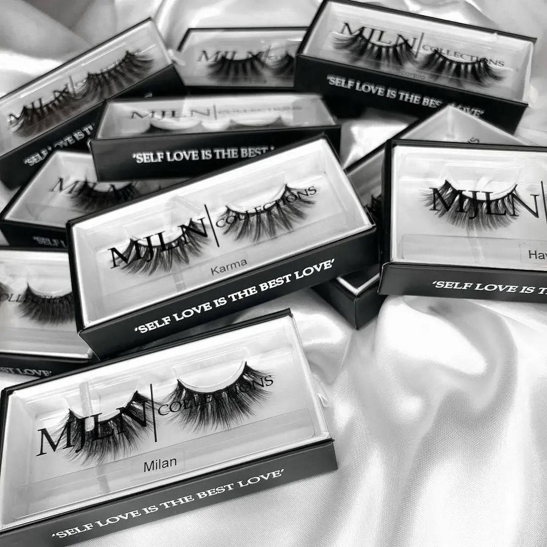 Wholesale lashes 3d custom logo 25mm eyelash luxury drawer packaging box