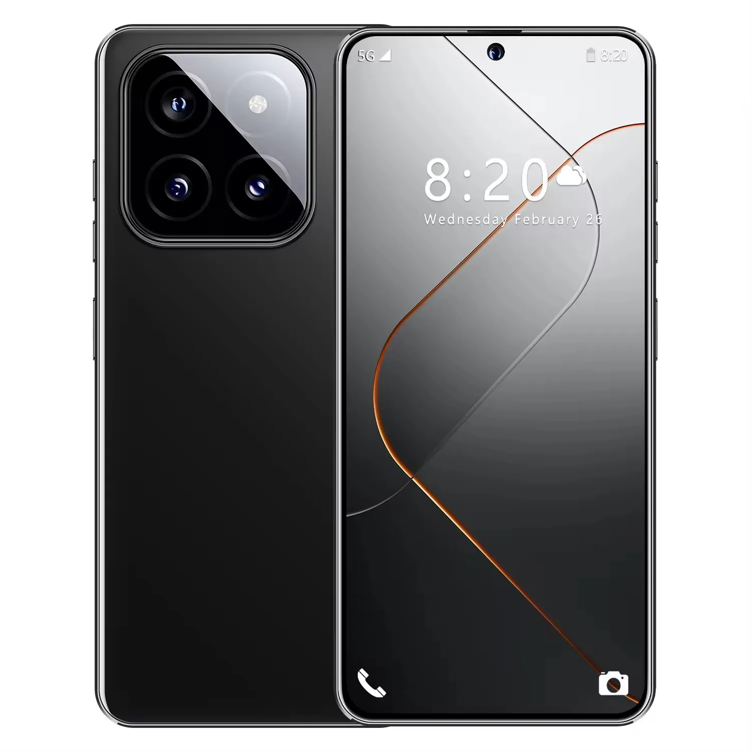 2024 New Smartphone M14 Pro 16GB RAM+1TB ROM 7.3 Inch IPS Display 72MP+108MP 8000mAh Face ID Cellphones Android Mobile Phone