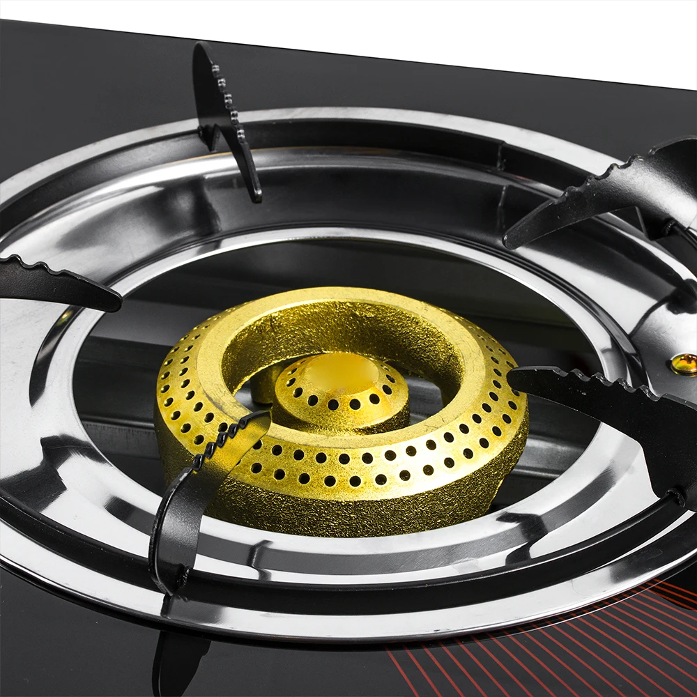 Three-cooker Cooktop Easy Operate Electronic Ignition Poly energy pot holder Home Cooking Gas Stove