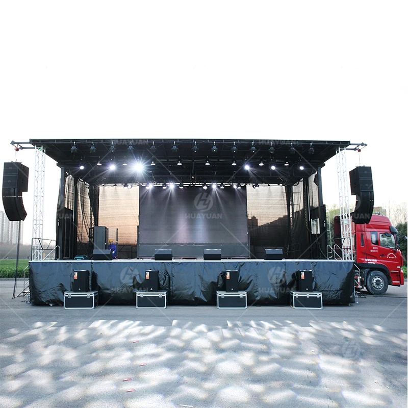 low price 13m outdoor Mobile Gospel truck for the church  trailer