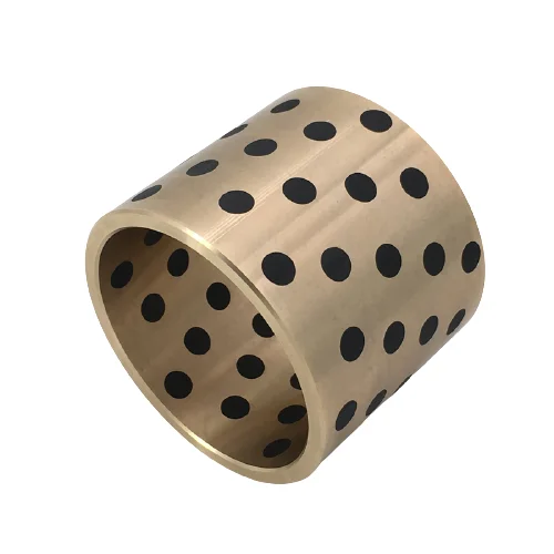 sintered oil copper bearing/split flange oilless brass wrap bush/ sleeve slide bimetal bronze steel bushing china manufacturer