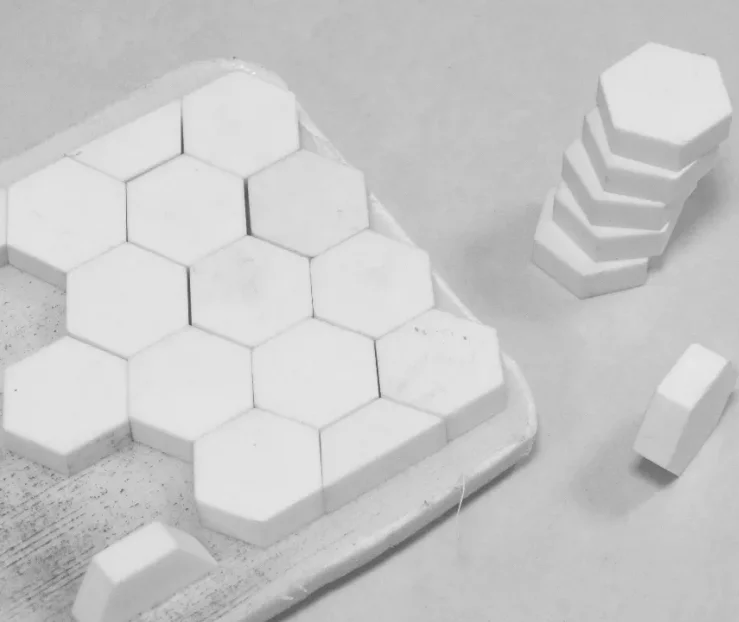Wear Resistant Alumina Ceramic Tiles