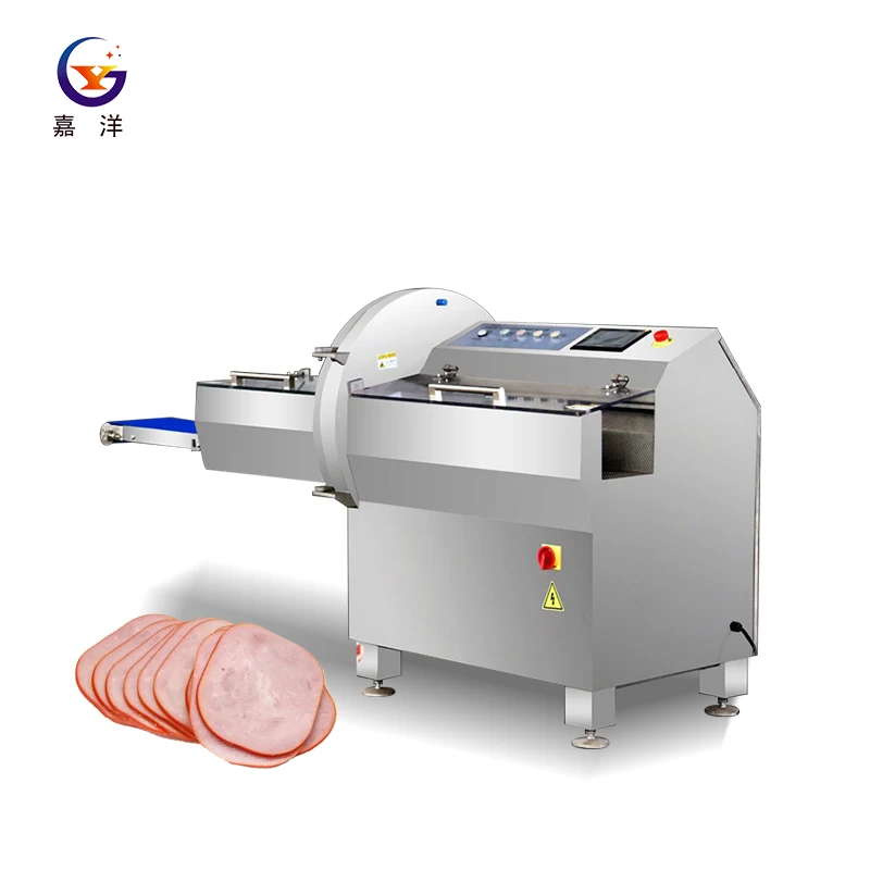 Commercial High-Speed Automatic Horizontal Meat Processor Steak Sausage Cheese Ham Bacon Slicer Machine