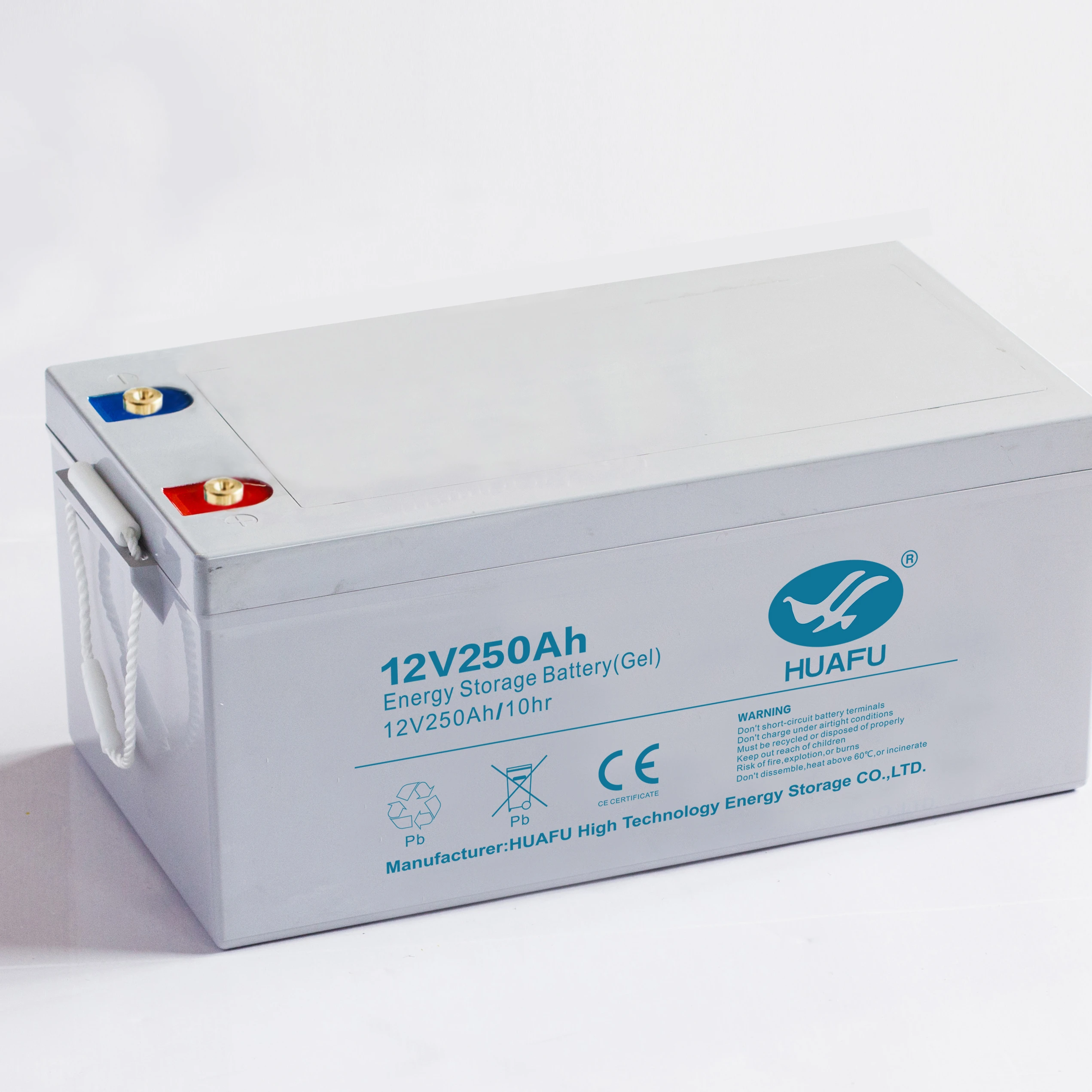 12v 250ah long lifetime hot sale AGM battery for solar system