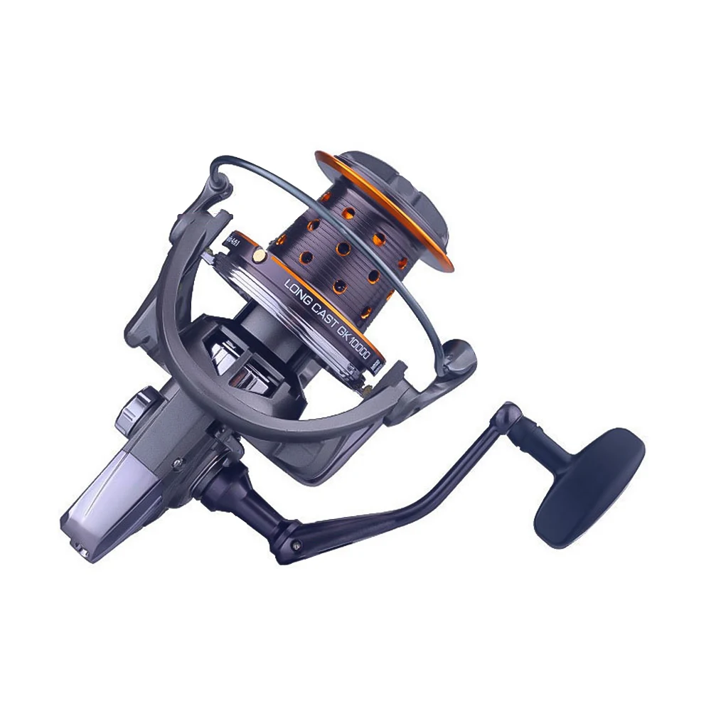 6+1 Stainless steel bearing metal fishing reels 5000-10000 big far throw reel