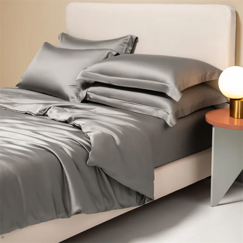 Lyocell Quilt Designer Bedding Set King Cooling Bamboo Bed Sheets Bedding Set With Zipper