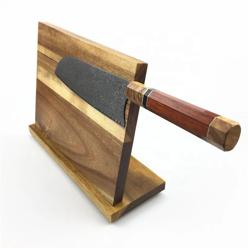 Home Kitchen Magnetic Knife Block Holder Rack Magnetic Stands with Strong Enhanced Magnets Multifunctional Storage Knife Holder