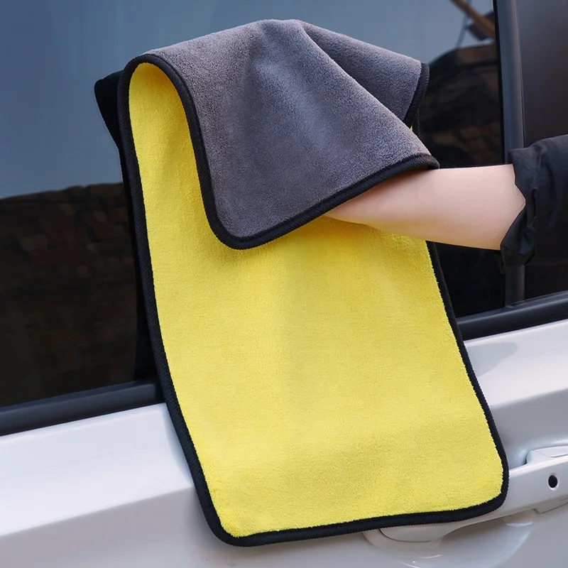 Quick Drying Mix Colors Car Microfiber Cleaning Towel 800GSM Polishing Waxing Auto Detailing Towel Cloth