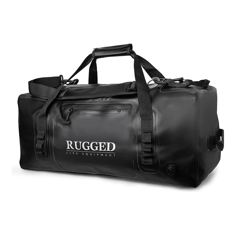 55L Duffel Bag - Waterproof dry bag for Camping Boating cool motorcycle expedition. drybag travel sailing hunting fishing