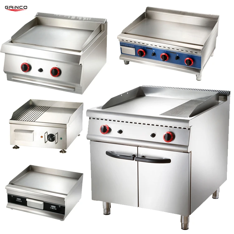 Индукционный портативный газовый гриль Teppanyaki многофункциональный плоский горячий для барбекю с 2 газовыми горелками