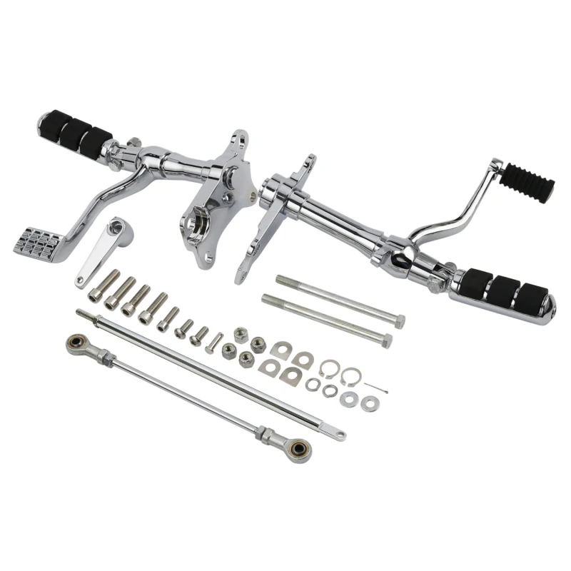 TCMT XF2906C50-E Forward Controls Kit Pegs Levers Linkage For Sportster XL 883 1991-2003