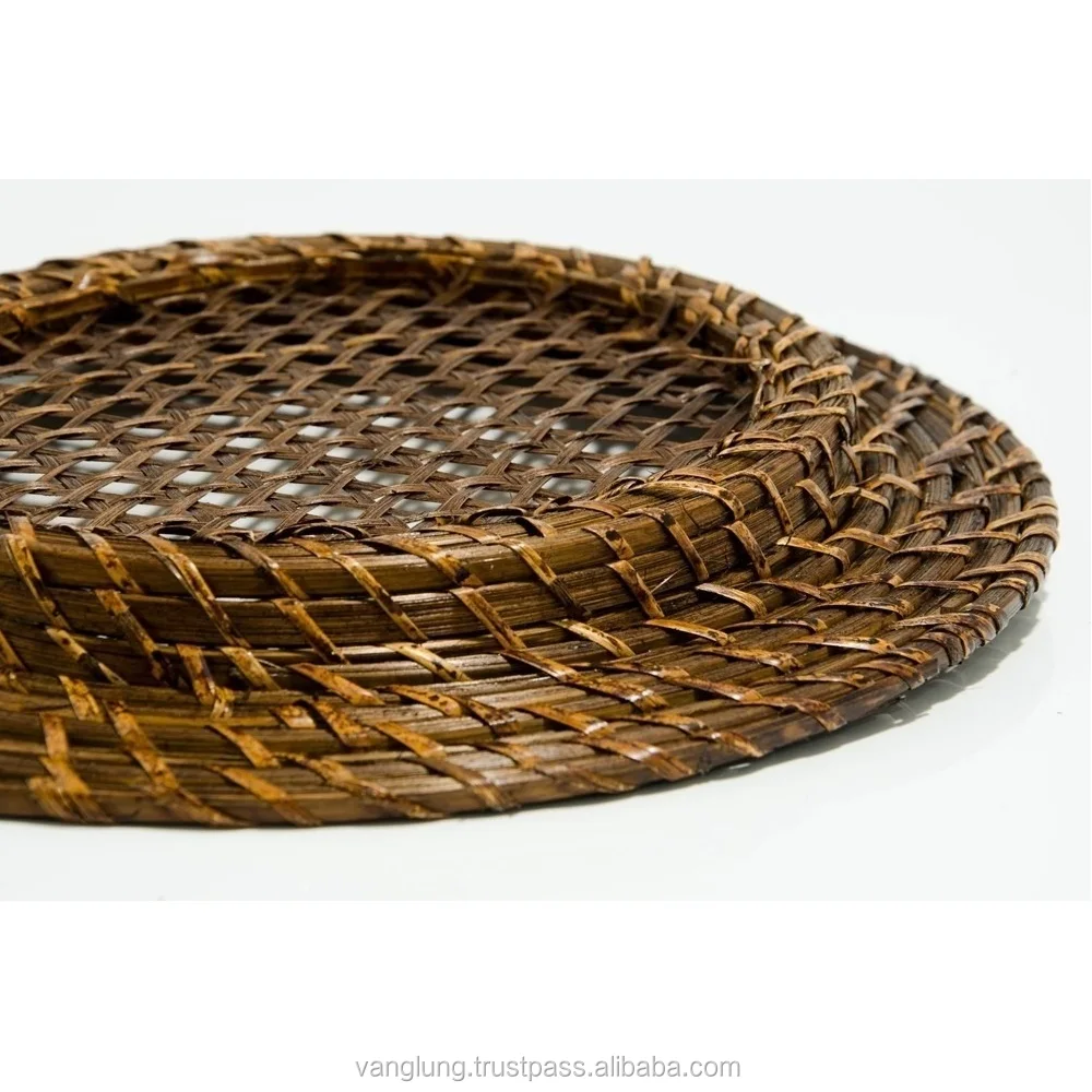 Cheap Price Rose Gold Silver Handmade Charger Plates Under Plates for Wedding Deco