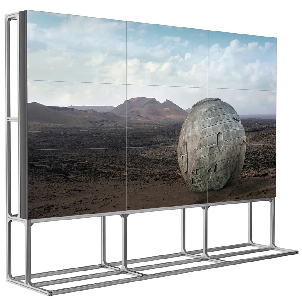 43 inch 3x3 video wall lcd video wall with HD video wall controller kits