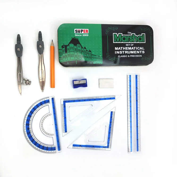 9 шт. набор математических инструментов
