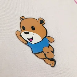 3D silicone heat transfer printing sticker printing Logo for clothing