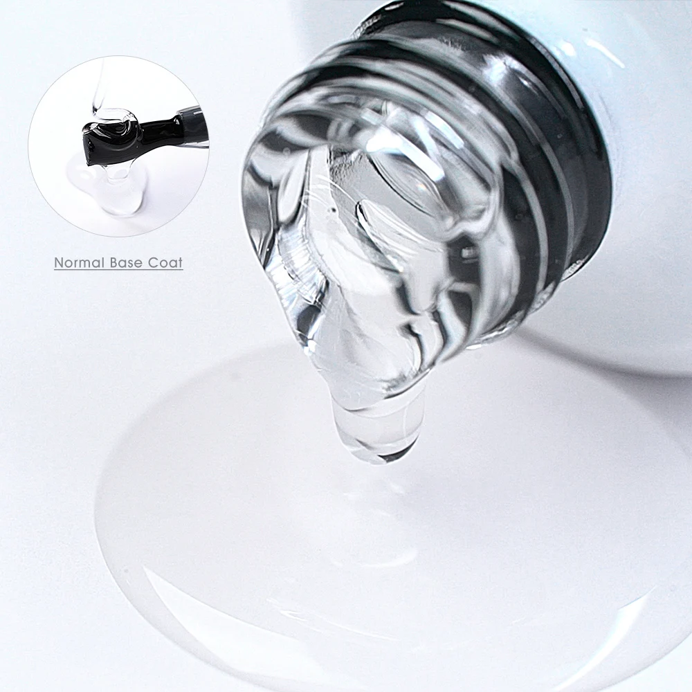 No HEMA No TPO  Basecoat Clear Color Water Based Nail Primer UV Gel Polish Base Coat