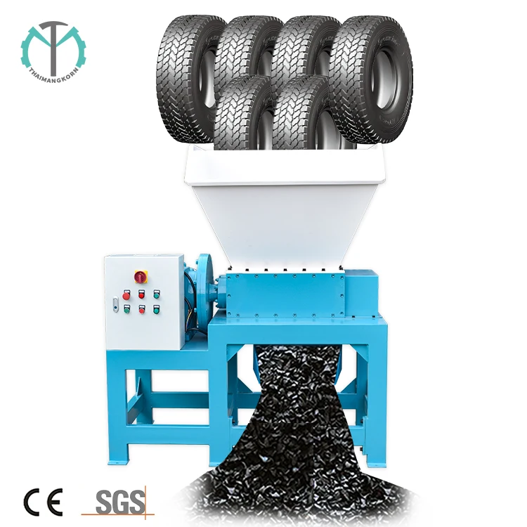 Environmental Protection Double Shaft Shredder Wood Shredder Machine Wood Sheet Shredder