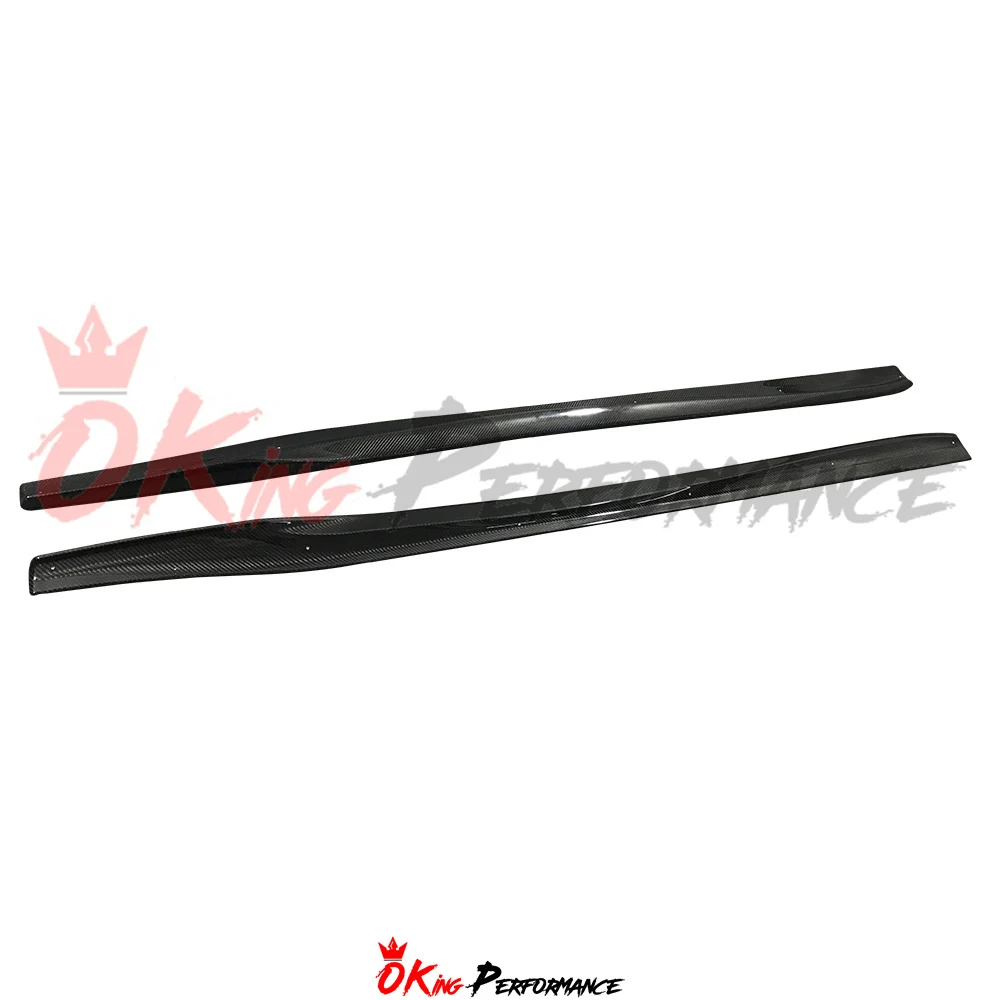 Var MY17 Carbon Fiber Side Skirt Underboard For Nissan R35 GTR 2017-2019 Body Kit