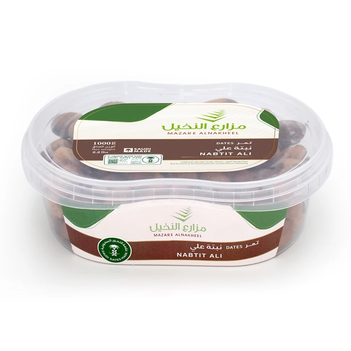 Wholesale Natural Dates Nabtit Ali Haleel Mazare Alnakheel 1kg Super Class Disposable Fresh Golden Date Price