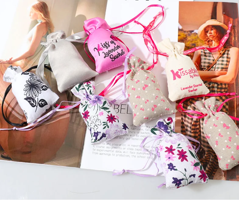 Wholesale Great Quality fragrances scent bag scened sachets air freshener for closet and drawer scent bag sachet