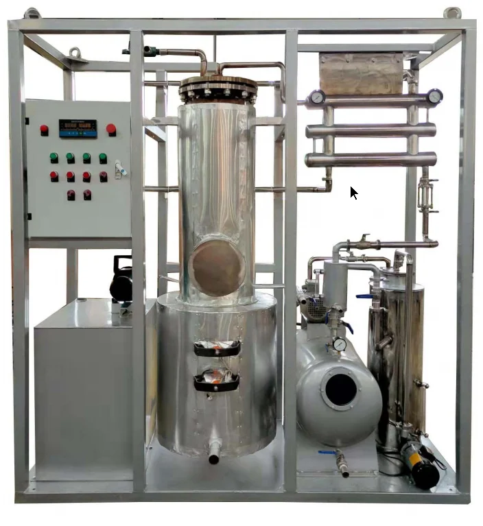 Meiheng Zls Waste Oil Recycling Machine Waste Oil To Diesel Distillation Small Scale Waste Oil Recycling