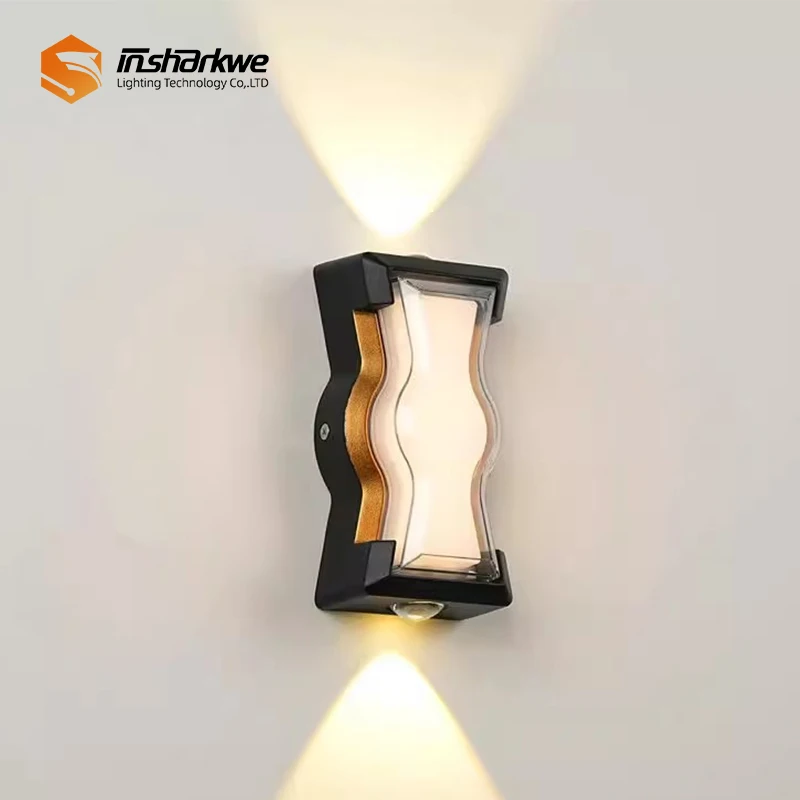 2024 new High Quality Nordic Style Indoor LED Wall Light Sconce Decorative up and down Wall Lamps for Living Room Bedroom Hotel