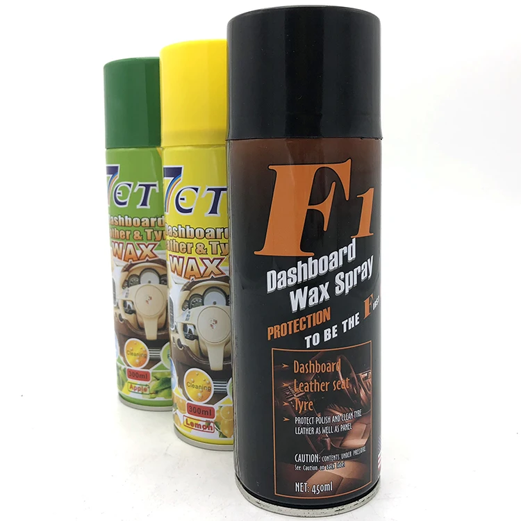 Восковой спрей для приборной панели, оптовая продажа с китайской фабрики и автомобильных аксессуаров, оптовая продажа кожаных и восковых материалов для приборной панели F1